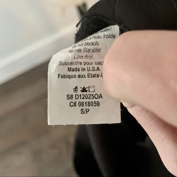 JUST FAB SMALL BLACK PEPLUM DRESS NEW w/tags. Back cutout and mesh details - Picture 15 of 16